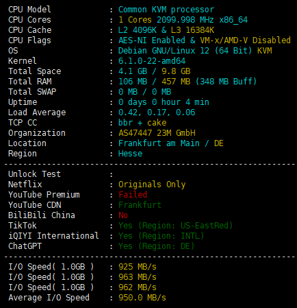 Friendhosting 欧洲高性价比vps主机测评