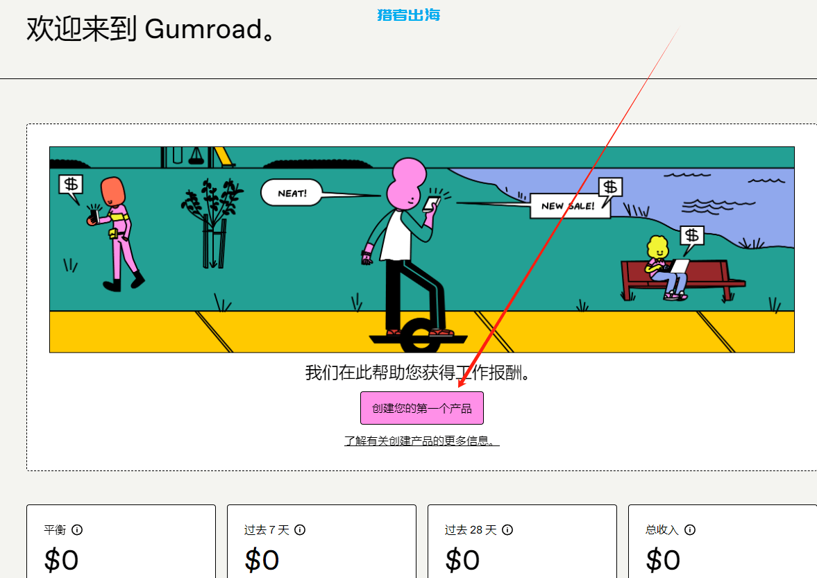 搬运Procreate笔刷套件到Gumroad平台销售赚钱，日赚100美金